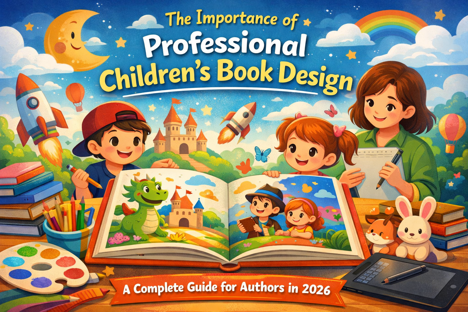 The Importance of Professional Children’s Book Design: A Complete Guide for Authors in 2026