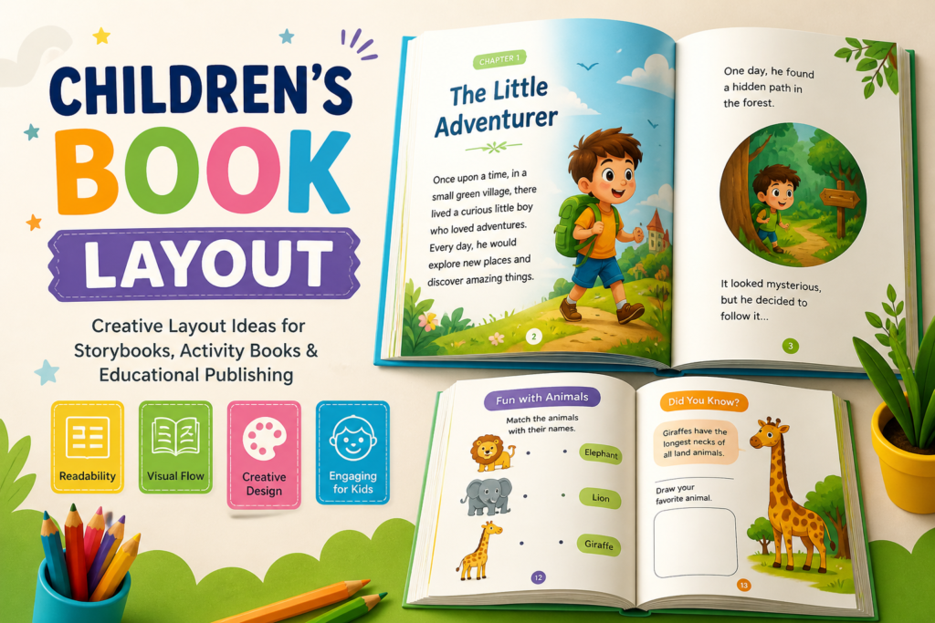 Childrens Book Layout